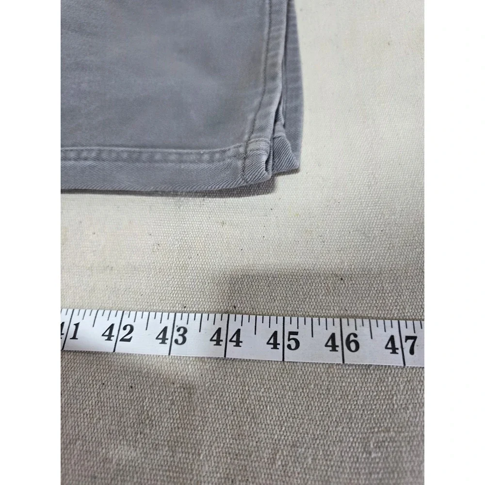 Arizona Jean Co Mens Gray Straight Leg Denim Pants 40x32 100% Cotton 523-4480N